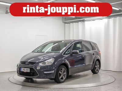 käytetty Ford S-MAX 2,2TDCi 200 hv Titanium M6 5-ovinen - 7-paikkainen, Nahkaverhoilu, Sähkötoimiset etuistuimet, Panora