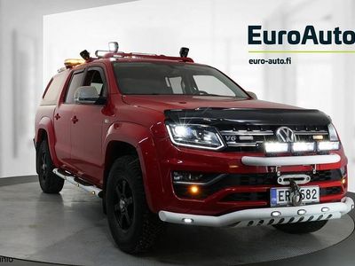 Käytetty VW Amarok Highline 204 HP (150 kW) 2018 Punainen Nouto
