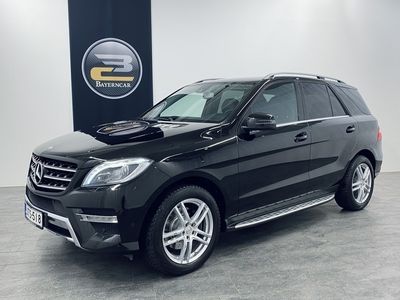 käytetty Mercedes ML350 BlueTec 4Matic AMG ** ILMA-ALUSTA, NAVI, KOUKKU & KORKO ALK. 1,99%**