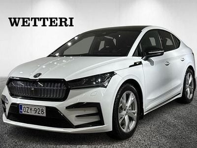 Käytetty Skoda Enyaq iV RS 219 kW (299 HP) 2023 Valkoinen Katumaasturi