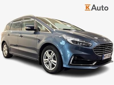 Käytetty Ford S-MAX Titanium 150 HP (110 kW) 2021 Sininen Tila-auto