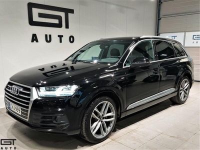 käytetty Audi Q7 3,0 V6 TDI 200 kW quattro tiptronic S-LINE; HUD, LED, BOSE, Webasto, Adapt.vakkari yms.