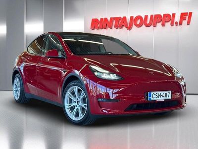 Punainen Käytetty 2021 Tesla Model Y Katumaasturi | 35 500 € (Hieman kallis)