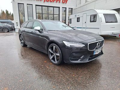 Musta Käytetty 2019 Volvo V90 R-Design Farmari | 25 800 € (Hyvä tarjous)