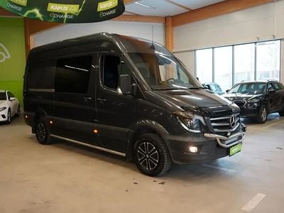 Käytetty Mercedes Sprinter 163 HP (119 kW) 2014 Hopea / harmaa Van