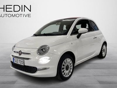 Valkoinen Käytetty 2016 Fiat 500C Lounge Avoauto | 9 390 €