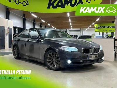 Musta Käytetty 2016 BMW 520 M Sport Sedan | 15 990 € (Supertarjous)