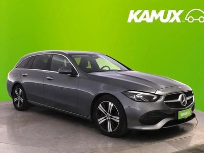 Hopea / harmaa Käytetty 2022 Mercedes C220 Avantgarde Farmari | 29 680 € (Supertarjous)