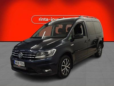 Sininen Käytetty 2016 VW Caddy Maxi Comfortline Tila-auto | 22 890 € (Kallis)