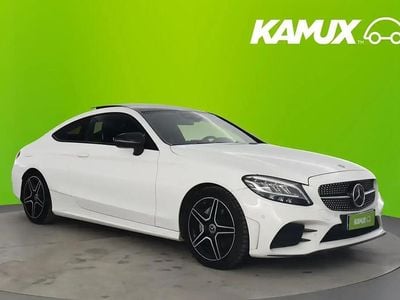 Käytetty Mercedes C200 AMG 184 HP (135 kW) 2019 Valkoinen Coupe - kaksiovinen