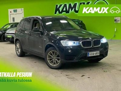 Käytetty BMW X3 190 HP (139 kW) 2016 Musta Katumaasturi