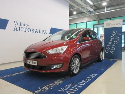 Punainen Käytetty 2018 Ford C-MAX Titanium Tila-auto | 8 900 € (Perustarjous)