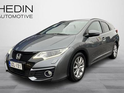 Harmaa Käytetty 2016 Honda Civic Elegance Plus Farmari | 15 590 € (Perustarjous)