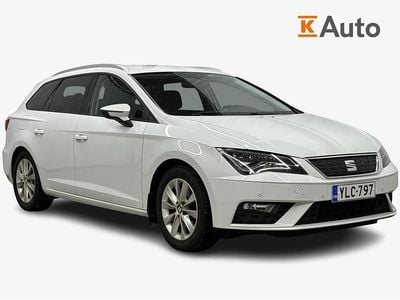 Käytetty Seat Leon ST Business 116 HP (85 kW) 2019 Valkoinen Farmari