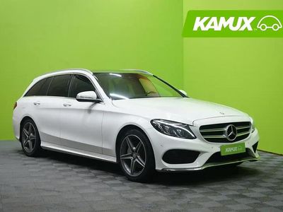Valkoinen Käytetty 2015 Mercedes C180 Premium Farmari | 23 690 €