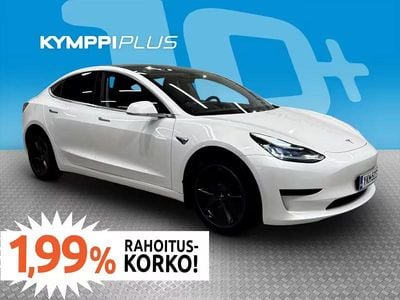 Valkoinen Käytetty 2020 Tesla Model 3 Standard Range Plus Sedan | 18 870 € (Perustarjous)