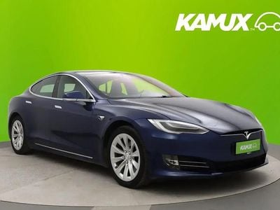 Käytetty Tesla Model S Long Range AWD 309 kW (421 HP) 2019 Sininen Viistoperä