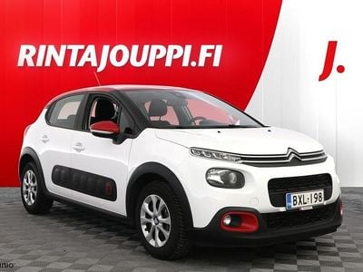 Valkoinen Käytetty 2019 Citroën C3 Feel Viistoperä | 8 880 € (Perustarjous)