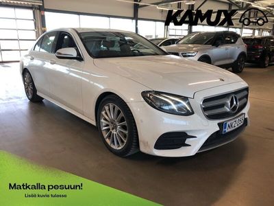 käytetty Mercedes E200 d A Premium Business AMG / Juuri tullut! / Suomi-auto / Peruutuskamera / Koukku / Navi / 2x renk