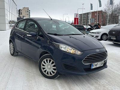 Käytetty Ford Fiesta Trend 65 HP (47 kW) 2016 Sininen Viistoperä