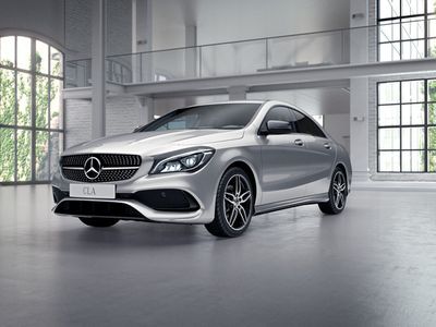 käytetty Mercedes A180 CLA-sarjaStar Edition AMG Night / Harman Kardon / Apple Carplay / Juuri VEHOlla huollettu!