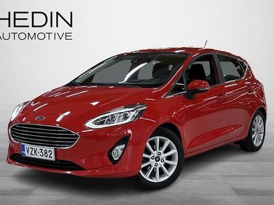 Punainen Käytetty 2017 Ford Fiesta Titanium Viistoperä | 6 490 € (Perustarjous)