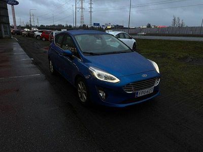 Sininen Käytetty 2021 Ford Fiesta Titanium Viistoperä | 15 890 € (Hieman kallis)