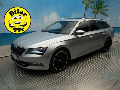käytetty Skoda Superb Combi 2,0 TDI 190 4x4 L&K DSG Autom. // Laurin & Klement / Panoraamakatto / Adapt.vakkari / Koukku / Remote control esilämmitin / P.kamera / Huikea yksilö! - *KIINTEÄ 0.49% + kulut! HULLUT AVAJAISET!*