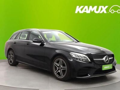 Käytetty Mercedes C220 AMG line 194 HP (142 kW) 2020 Musta Farmari