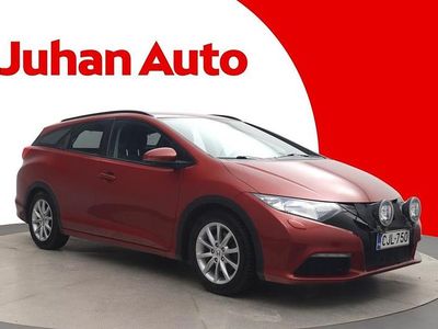 Punainen Käytetty 2015 Honda Civic Comfort Farmari | 7 690 € (Hieman kallis)