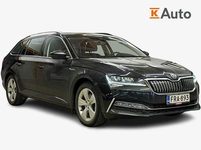 Käytetty Skoda Superb Ambition 156 HP (114 kW) 2021 Musta Farmari