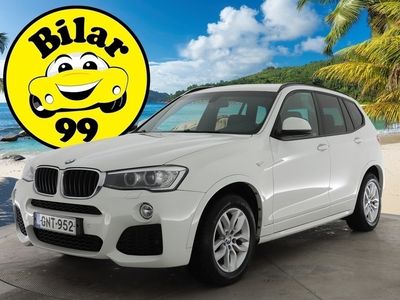 käytetty BMW X3 X3xDRIVE20d Farmari (AC) 4ov 1995cm3 A / M-Sport / Webasto / Xenon / Vetokoukku / Sporttipenkit - *OSTA NYT, MAKSA KESÄKUUSSA!* -