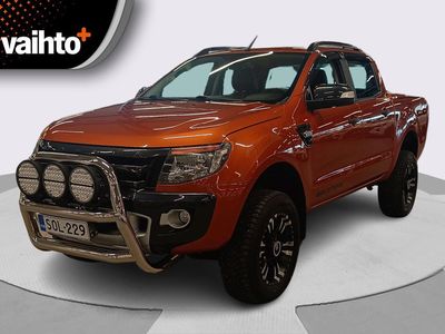 käytetty Ford Ranger Double Cab 3,2TDCi 200 hv Wildtrak A6 4x4 / 2P Pakettiauto / Lavasuoja / EBER / 2x Alut