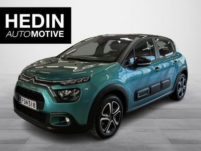 käytetty Citroën C3 PureTech 83 Limited - TEHDASTAKUU / AUTOMAATTI-ILMASTOINTI / VAKIONOPUDENSÄÄDIN