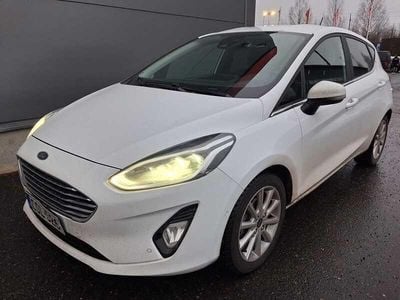 Valkoinen Käytetty 2021 Ford Fiesta Titanium Viistoperä | 13 790 € (Perustarjous)