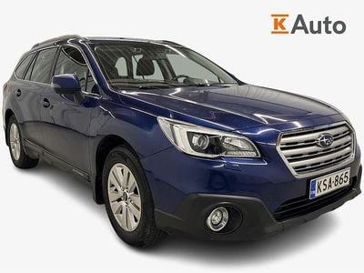 Käytetty Subaru Outback 150 HP (110 kW) 2016 Sininen Katumaasturi