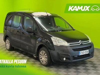 Käytetty Citroën Berlingo 99 HP (72 kW) 2015 Musta Tila-auto