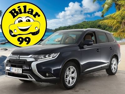 käytetty Mitsubishi Outlander 2,0 MIVEC Intense 2WD CVT 7P * 1-Omisteinen / Lohko+sisä / Keyless / Koukku ** - *OSTA NYT, MAKSA KESÄKUUSSA!* -