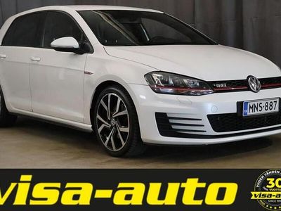 Valkoinen Käytetty 2014 VW Golf VII GTI Viistoperä | 17 990 € (Hieman kallis)