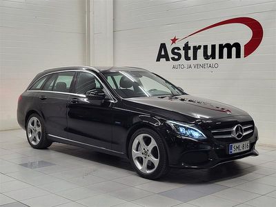 Musta Käytetty 2017 Mercedes C350e Business Farmari | 17 690 € (Hieman kallis)