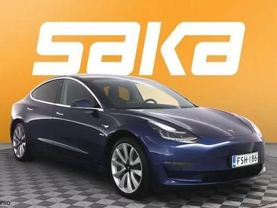 Käytetty Tesla Model 3 Long Range AWD 258 kW (351 HP) 2019 Musta Sedan