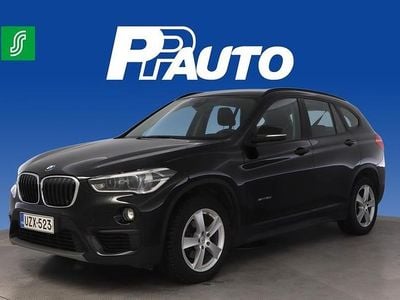 Käytetty BMW X1 116 HP (85 kW) 2017 Musta Katumaasturi