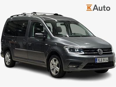 Käytetty VW Caddy Maxi Trendline 102 HP (75 kW) 2019 Harmaa Tila-auto