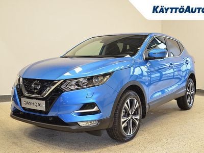 Vivid blue Käytetty 2019 Nissan Qashqai N-Connecta Katumaasturi | 19 990 € (Perustarjous)