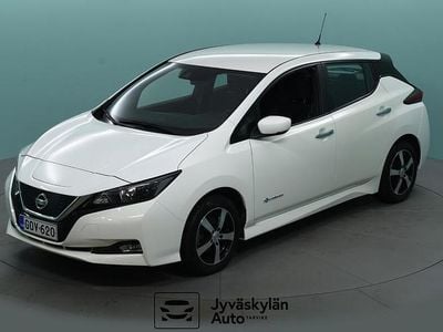 Käytetty Nissan Leaf Acenta 110 kW (150 HP) 2019 Valkoinen Viistoperä