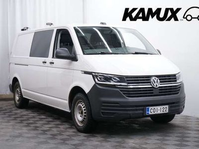 käytetty VW Transporter Pitkä T6 2.0 TDI 4Motion DSG Jatko-ohjaamo / Sis ALV / Koukku / Läpijuostava / Navi / LED /