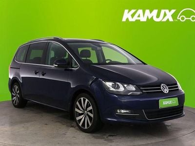 Sininen Käytetty 2019 VW Sharan Highline Tila-auto | 28 880 €