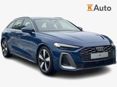 Sininen Uusi 2026 Audi A5 S-Line Farmari | 64 987 € (Hyvä tarjous)