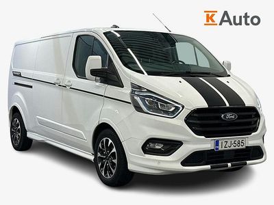Valkoinen Käytetty 2021 Ford Transit Custom Sport Van | 32 700 € (Kallis)
