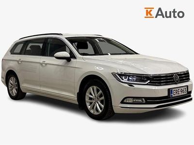 Valkoinen Käytetty 2019 VW Passat Comfortline Farmari | 18 450 € (Supertarjous)